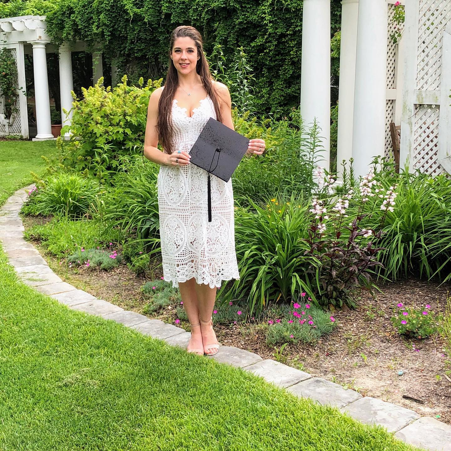 Amy on graduation day